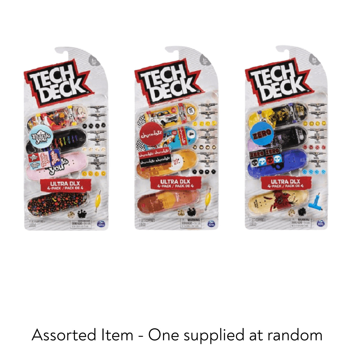 Teck Deck 4Pk Multipack - A/M, TRANSFORMERS - Beattys of Loughrea