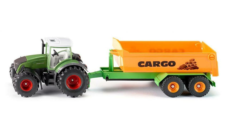 1:50 FENDT TRACTOR WITH HOOKLIFT TRAILER & CARRIAGE - FARMS/TRACTORS/BUILDING - Beattys of Loughrea