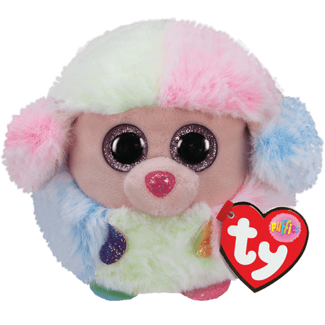Rainbow Poodle Ty Puffies Reg - SYLVANIAN / BEANIE BABIES - Beattys of Loughrea