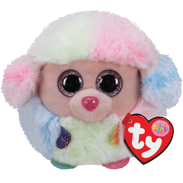 Rainbow Poodle Ty Puffies Reg - SYLVANIAN / BEANIE BABIES - Beattys of Loughrea