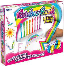 Rainbow Brush Letters Studio Set - ART & CRAFT/MAGIC/AIRFIX - Beattys of Loughrea