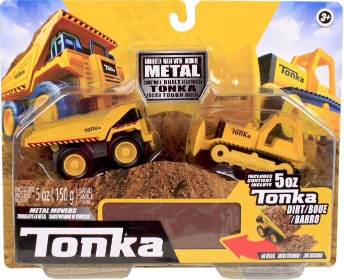 Metal Movers Combo Pack Wave 3 Bulldozer & Dump Truck - CARS/GARAGE/TRAINS - Beattys of Loughrea