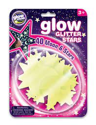 Glow Glitter Stars - ART & CRAFT 2 - Beattys of Loughrea