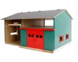 1:32 Workshop W/Storage & Red Doors - FARMS/TRACTORS/BUILDING - Beattys of Loughrea