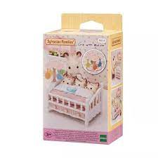Sylvanian Crib With Mobile - SYLVANIAN / BEANIE BABIES - Beattys of Loughrea