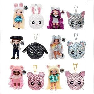 Nanana Surprise 2In1 Pom Doll Glam (Metallic) Assorted - DOLLS - Beattys of Loughrea
