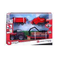 10Cm Massey Ferguson 8740S Farm Tractor With 3 Trailers - FARMS/TRACTORS/BUILDING - Beattys of Loughrea