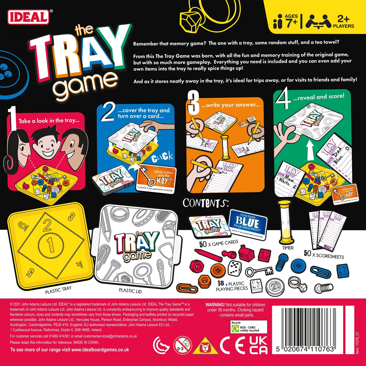 Tray Game - BOARD GAMES / DVD GAMES - Beattys of Loughrea