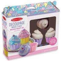 Melissa & Doug Decoupage Made Easy - Cupcakes - ART & CRAFT/MAGIC/AIRFIX - Beattys of Loughrea