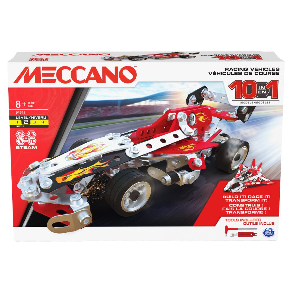 Meccano 10 Multi Model Set -Racing Vehicles - Beattys of Loughrea | www.beattys.ie