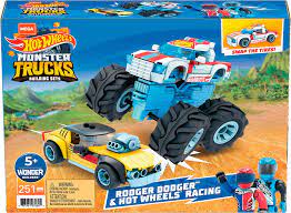 Mega Bloks Hw Construx Rodger Dodger & Racing #1 - CONSTRUCTION - LEGO/KNEX ETC - Beattys of Loughrea