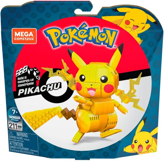 Mega Bloks Pokemon Pikachu - CONSTRUCTION - LEGO/KNEX ETC - Beattys of Loughrea