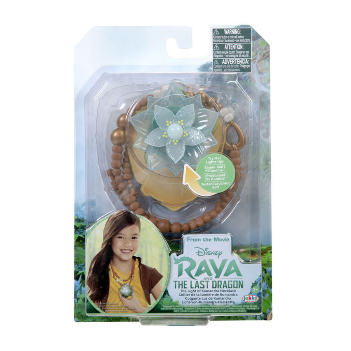 Raya & The Last Dragon Flower Light Up Necklace - DOLLS - Beattys of Loughrea