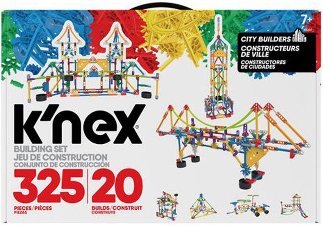 K'Nex Classics 350 Pc/ 20 Model City Builders Building Set - CONSTRUCTION - LEGO/KNEX ETC - Beattys of Loughrea