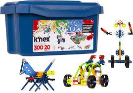 K'Nex Classics 300 Pc/ 20 Model Building Fun Tub (Blue Tub) - CONSTRUCTION - LEGO/KNEX ETC - Beattys of Loughrea