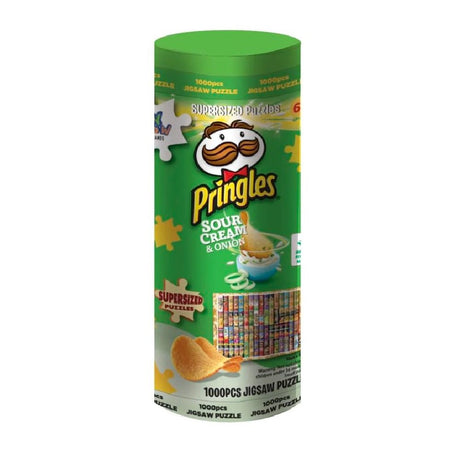 Supersized Jigsaw Puzzle Green Pringles 1000Pcs - JIGSAWS - Beattys of Loughrea