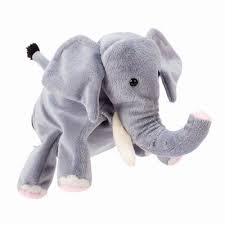 Handpuppet Elephant - SOFT TOYS - Beattys of Loughrea