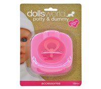 Dollsworld Potty & Dummy - DOLL ACCESSORIES/PRAMS - Beattys of Loughrea