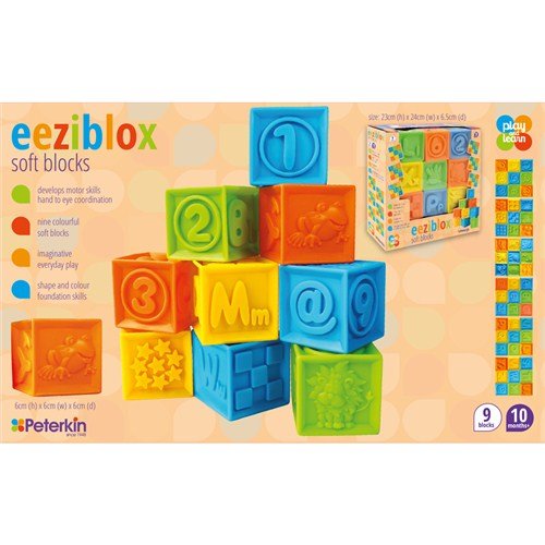 Eeziblox Soft Blocks - BABY TOYS - Beattys of Loughrea