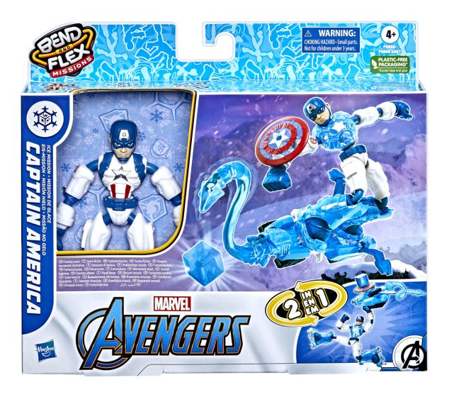 Avengers Bend And Flex Cap Ice Mission - A/M, TRANSFORMERS - Beattys of Loughrea