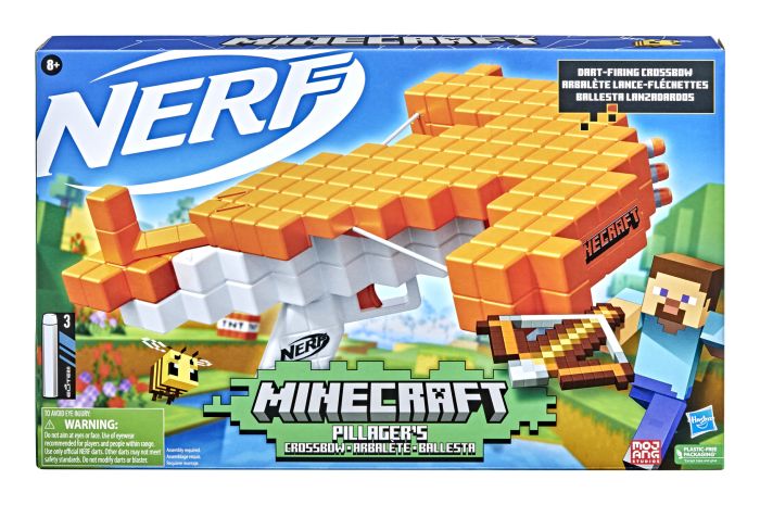 Nerf Minecraft Pillagers Crossbow - TOOLS/GUNS - Beattys of Loughrea