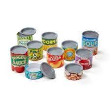 Canned Food Play Set M&D - ROLE PLAY - Beattys of Loughrea