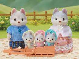 Sylvanians Husky Family - SYLVANIAN / BEANIE BABIES - Beattys of Loughrea