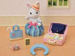 Sylvanians Weekend Travel Set Snow Rabbit Mother - SYLVANIAN / BEANIE BABIES - Beattys of Loughrea