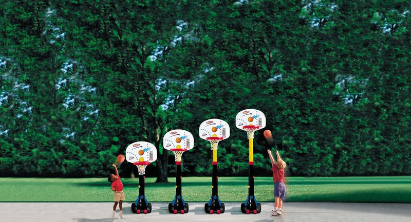Little Tikes Easy Store Basketball Set Large - SWINGS/SLIDE OUTDOOR GAMES - Beattys of Loughrea