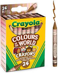 Crayola 24 Colours Of The World Crayons - ART & CRAFT/MAGIC/AIRFIX - Beattys of Loughrea