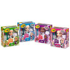 Crayola Colour N Style Friends 5 Doll Assorted - ART & CRAFT/MAGIC/AIRFIX - Beattys of Loughrea