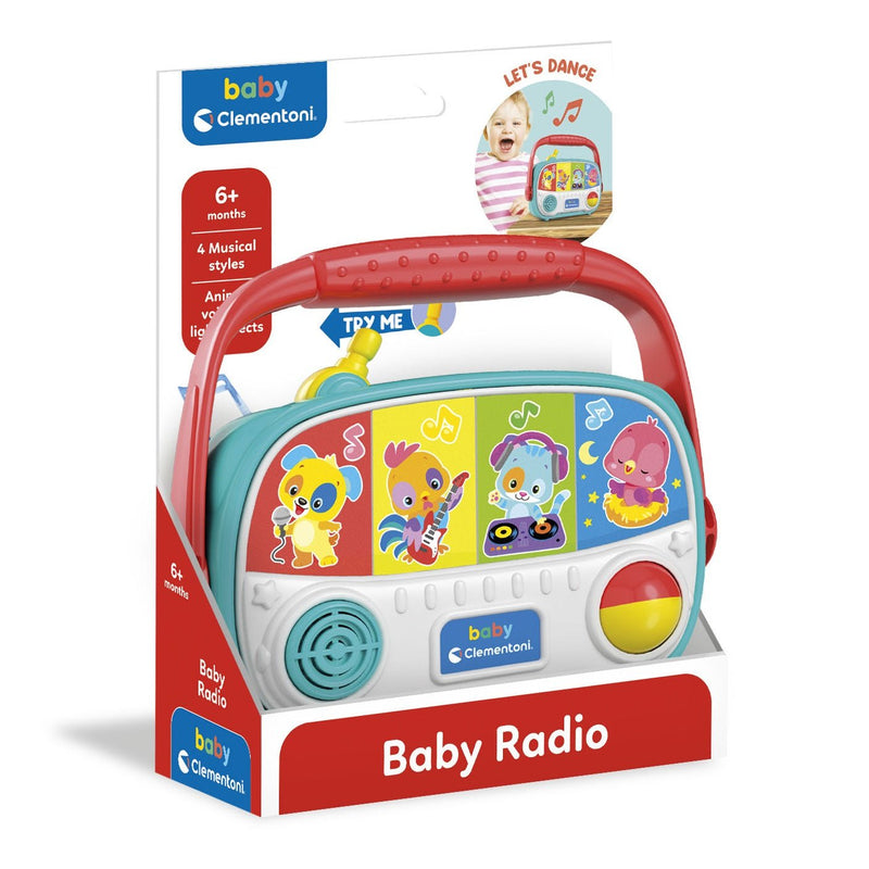 Baby Clementoni - Baby Radio - BABY TOYS - Beattys of Loughrea