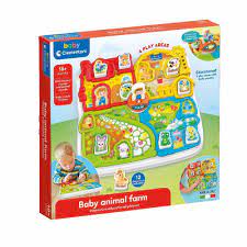 Baby Clementoni - Interactive Animal Farm - BABY TOYS - Beattys of Loughrea