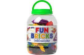 Fun Bricks Tub - CONSTRUCTION - LEGO/KNEX ETC - Beattys of Loughrea