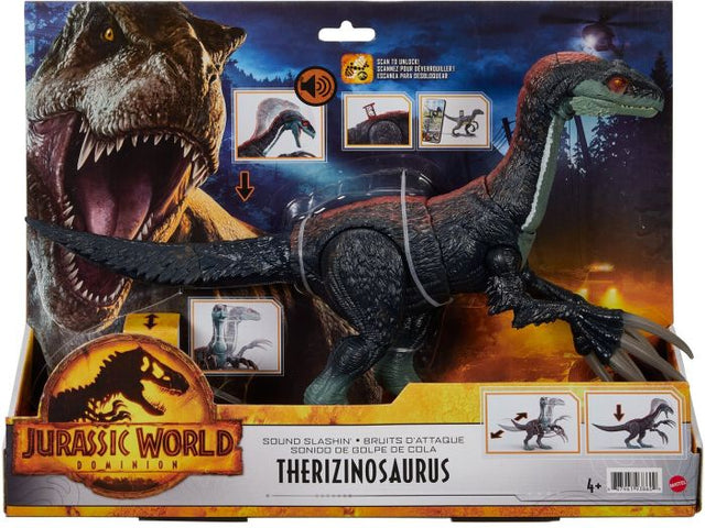 Jurassic World Dominion Sound Slashin' Slasher Therizinosaurus Figure - A/M, TRANSFORMERS - Beattys of Loughrea
