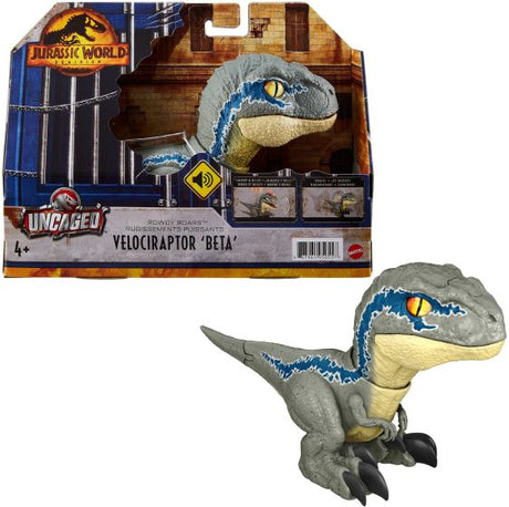 Jurassic World Dominion Uncaged Rowdy Roars Velociraptor Beta - A/M, TRANSFORMERS - Beattys of Loughrea