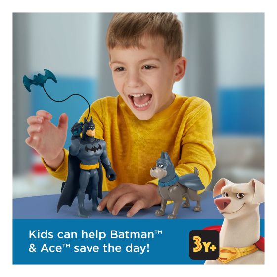 Dc League Of Super Pets Batman & Ace - A/M, TRANSFORMERS - Beattys of Loughrea