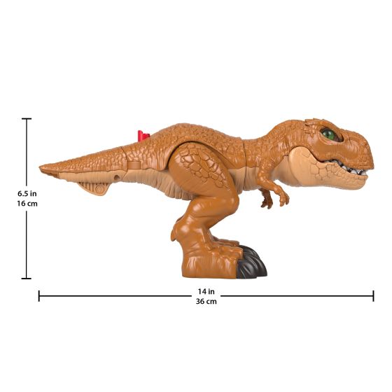 Fisher Price Imaginext Jurassic World Domination Thrashin Action T-Rex - BABY TOYS - Beattys of Loughrea