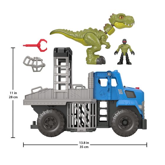 Fisher Price Imaginext Jurassic World Domination Dino Riot Truck - BABY TOYS - Beattys of Loughrea