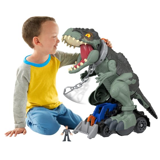 Fisher Price Imaginext Jurassic World Domination Tv Driver Dino - BABY TOYS - Beattys of Loughrea