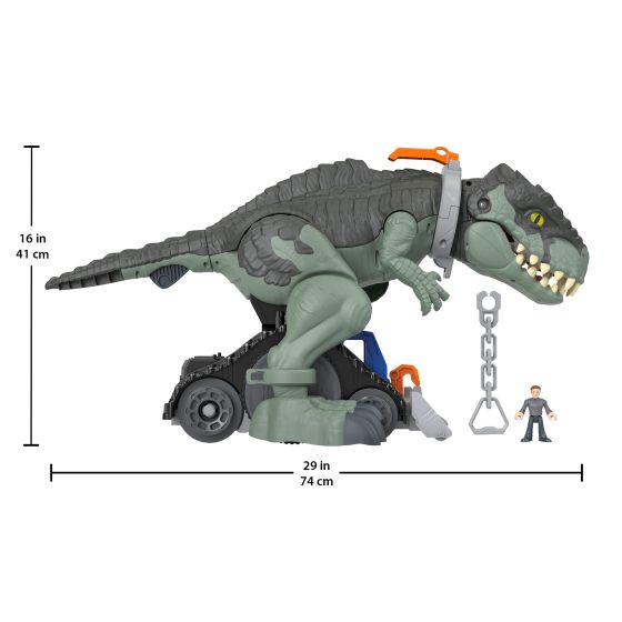 Fisher Price Imaginext Jurassic World Domination Tv Driver Dino - BABY TOYS - Beattys of Loughrea