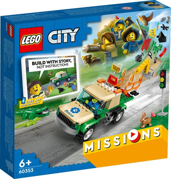 Lego 60353 My City Wild Animal Rescue Missions - CONSTRUCTION - LEGO/KNEX ETC - Beattys of Loughrea