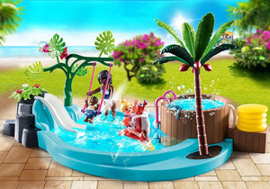 Playmobil Childrens Pool With Slide - CONSTRUCTION - LEGO/KNEX ETC - Beattys of Loughrea