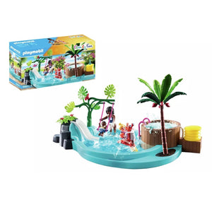 Playmobil Childrens Pool With Slide - CONSTRUCTION - LEGO/KNEX ETC - Beattys of Loughrea