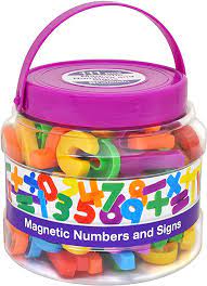 Magnetic Numbers And Signs - 111Pcs - ART & CRAFT/MAGIC/AIRFIX - Beattys of Loughrea