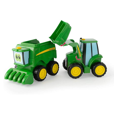 Toomies John Deere Farmin' Friends Johnny & Corey Combine - BABY TOYS - Beattys of Loughrea