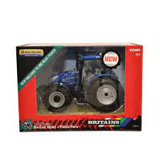 1:32 Britains New Holland T6.180 Blue Power Tractor - FARMS/TRACTORS/BUILDING - Beattys of Loughrea