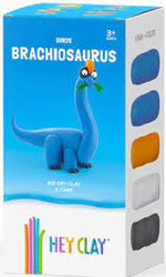 Hey Clay Dinos Claymates Assortment - ART & CRAFT/MAGIC/AIRFIX - Beattys of Loughrea