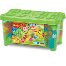 Abrick 200 Pcs Jungle Barrel - CONSTRUCTION - LEGO/KNEX ETC - Beattys of Loughrea