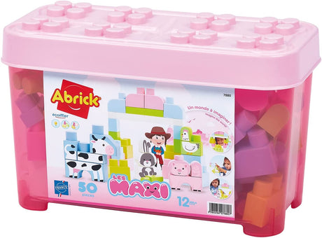 Les Maxi 50 Peces Farm Animals Barrel - CONSTRUCTION - LEGO/KNEX ETC - Beattys of Loughrea